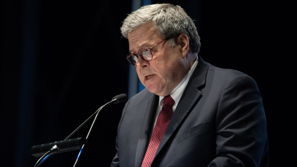 Trump Attorney General Bill Barr