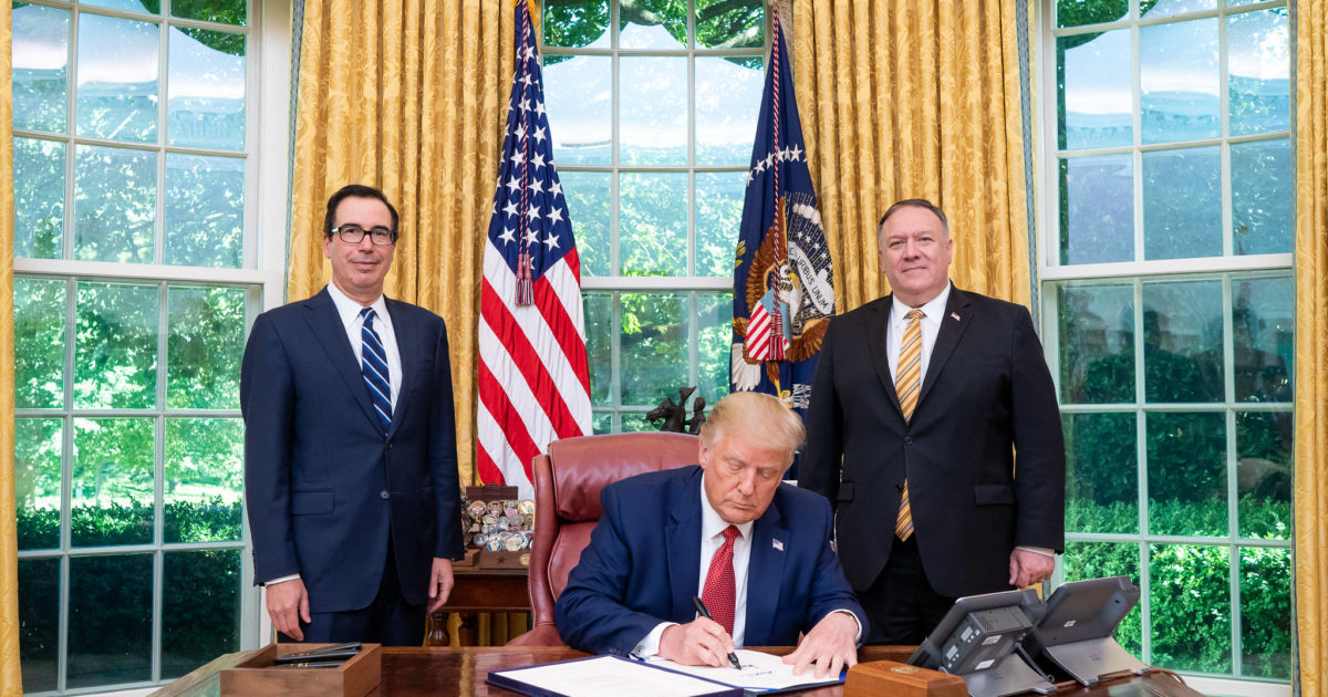 CREW requests records on Mnuchin and Pompeo’s involvement in talks to