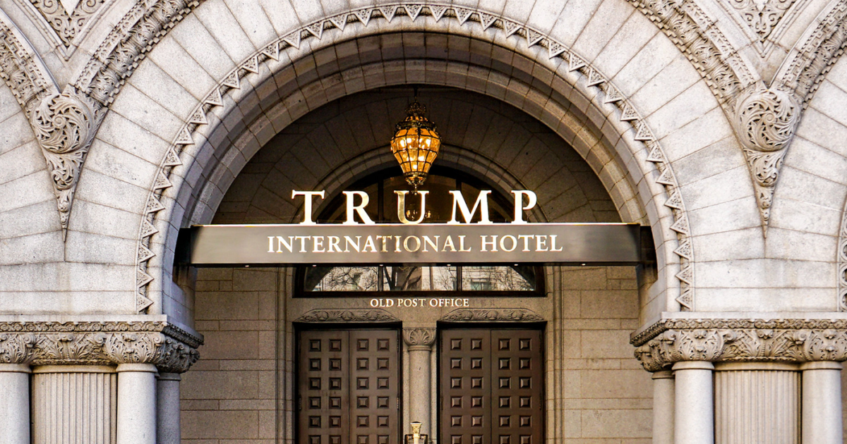 Trump marketed his DC hotel. GOP expending disappeared. – CREW