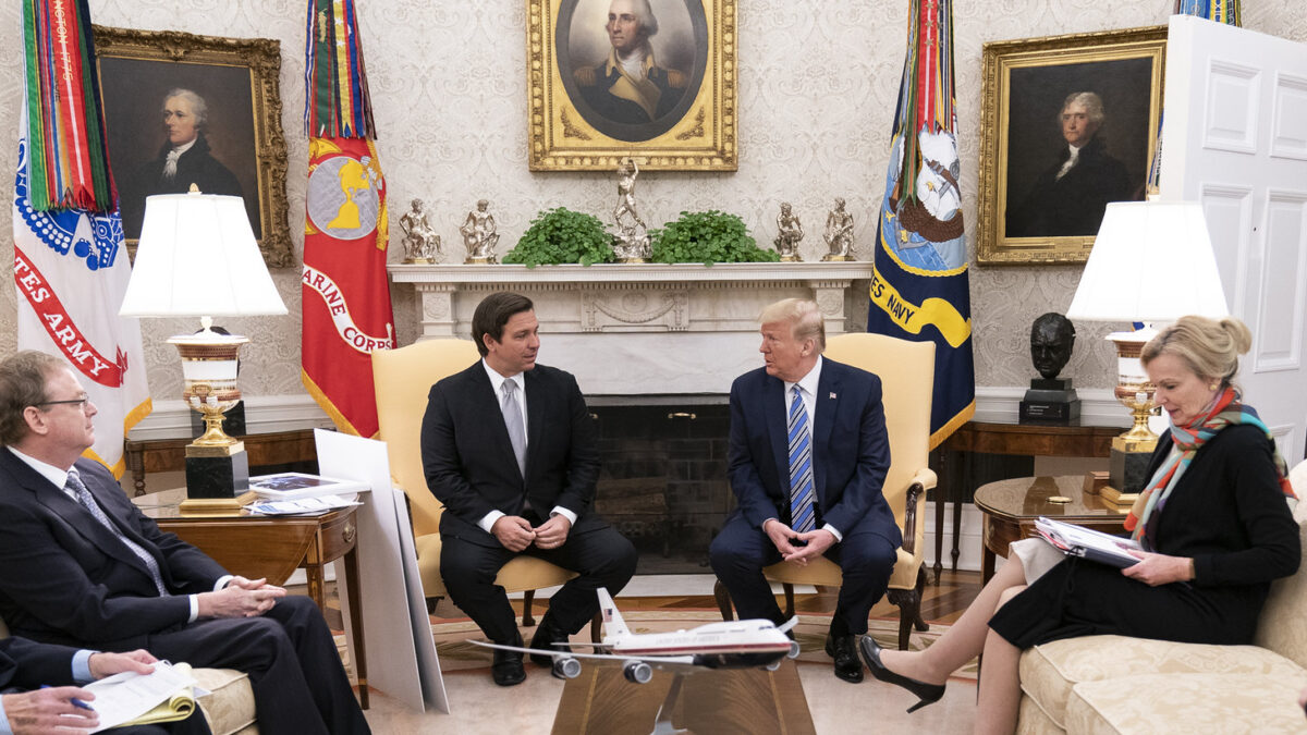 Trump and Desantis