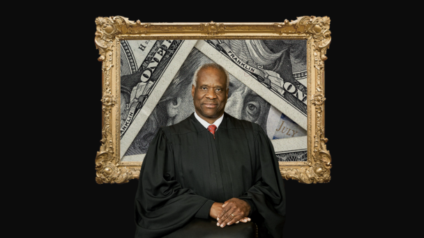 Clarence Thomas illustration