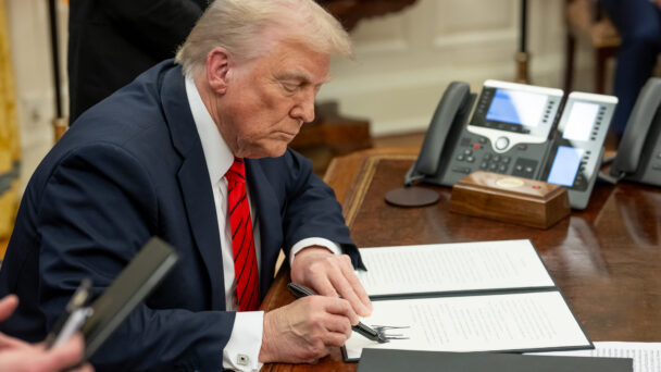 Trump signing executive order