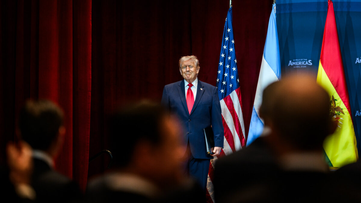 President Trump hosts the Shield of the Americas summit at Trump National Doral