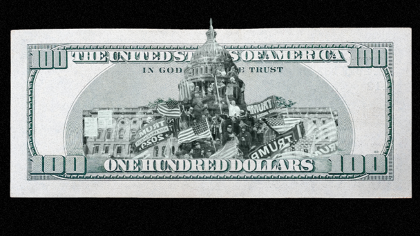 $100 with Capitol and insurrectionists