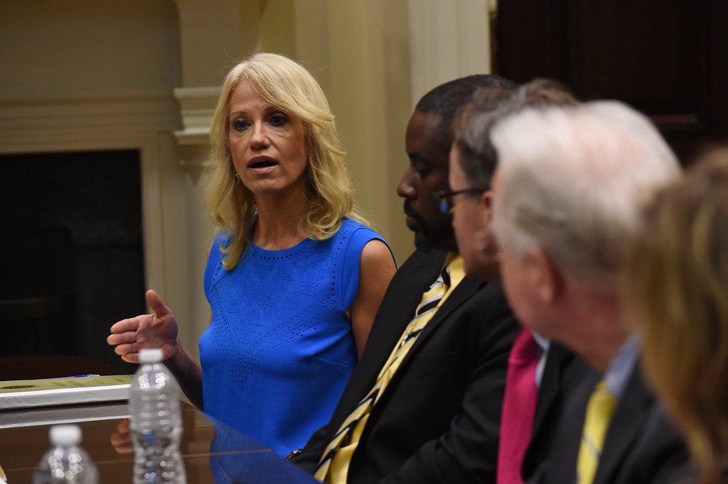 Kellyanne Conway has surpassed 50 violations of the Hatch Act on Twitter al...